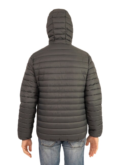 PADDED Wattierte Jacke mit Kapuze Asphalt - Daunenjacken f&uuml;r Herren