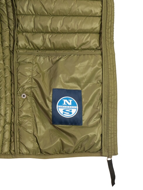 PADDED Wattierte Jacke mit Kapuze efeugr&uuml;n - Daunenjacken f&uuml;r Herren
