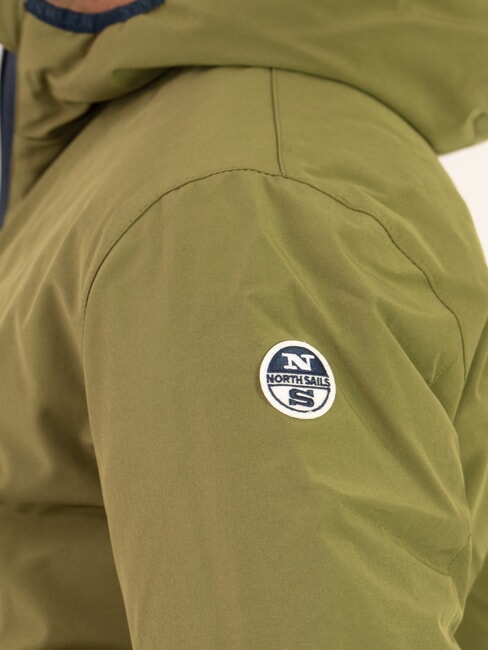 SOFTSHELL Bomberjacke mit Kapuze efeugr&uuml;n - Herrenjacken