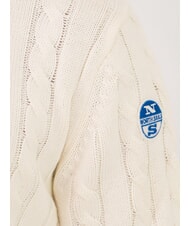 NORTH SAILS N|S Zopfstrickpullover mit Rundhalsausschnitt M&auml;usespeck - Herrenpullover - 3