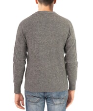 NORTH SAILS N|S Rundhalspullover mit Logostickerei mittelgraue Melange - Herrenpullover - 2