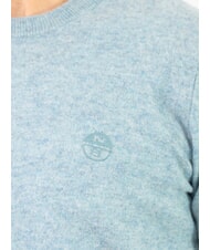 NORTH SAILS N|S Rundhalspullover mit Logostickerei staubiges Blau - Herrenpullover - 3
