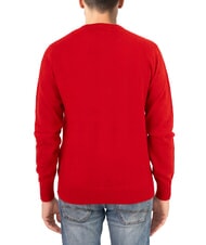 NORTH SAILS N|S Rundhalspullover mit Logostickerei Pompejanisches Rot - Herrenpullover - 2
