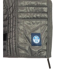 NORTH SAILS PADDED Wattierte Jacke mit Kapuze Asphalt - Daunenjacken f&uuml;r Herren - 4