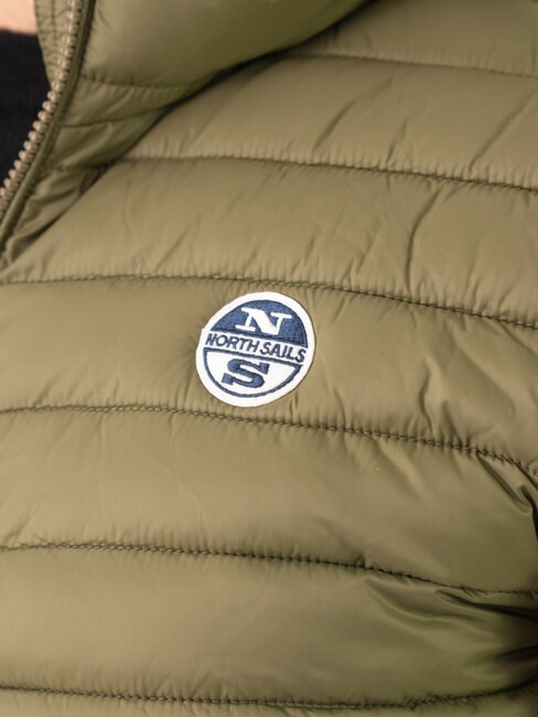 PADDED Wattierte Jacke mit Kapuze efeugr&uuml;n - Daunenjacken f&uuml;r Herren