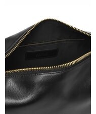 FURLA TONIE Schultertasche aus Leder mit Schulterriemen Schwarz - Damentaschen - 8