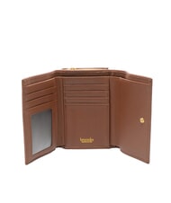 BRACCIALINI BASIC Mittelgro&szlig;e Brieftasche aus Leder braun - Brieftaschen Damen - 2