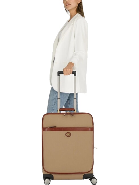 STORY Handgep&auml;ckwagen natur / braun abk. Gold - Handgep&auml;ck