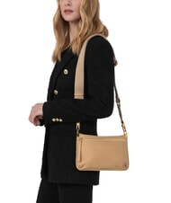 COCCINELLE HYLE Kleine flache Umh&auml;ngetasche aus Leder Lorbeergr&uuml;n - Damentaschen - 4