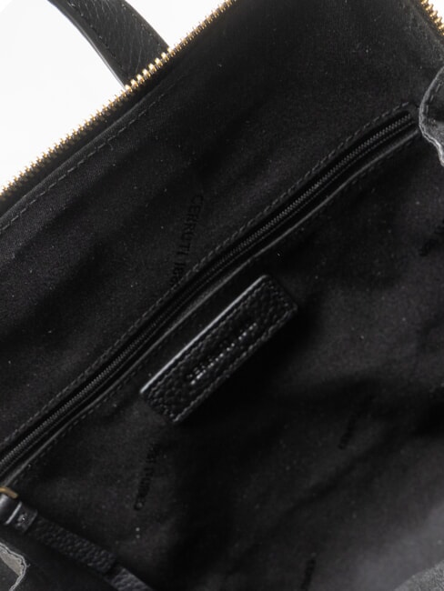 ELODIE Lederrucksack Schwarz - Damentaschen