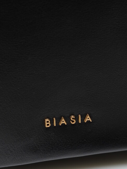 RANCH Schultertasche, Leder Schwarz - Damentaschen