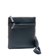 CERRUTI JAKE Flache Ledertasche Blau - Umh&auml;ngetaschen Herren - 2