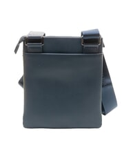 CERRUTI JAKE Flache Ledertasche Blau - Umh&auml;ngetaschen Herren - 4