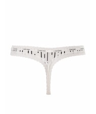 CALVIN KLEIN CK Stringtanga mit Spitze Morsestreifen_Elfenbein - Damenslip - 2