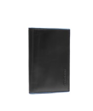 PIQUADRO BLUE SQUARE Vertikale Ledergeldb&ouml;rse Schwarz - Brieftaschen Herren - 3