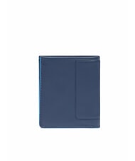 PIQUADRO ATLAS  Blau - Brieftaschen Herren - 4