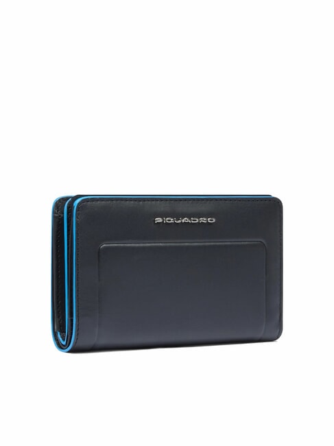 ATLAS Mittelgro&szlig;e Ledergeldb&ouml;rse schwarz2 - Brieftaschen Damen