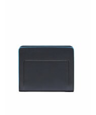 PIQUADRO ATLAS Kompakte Damen-Ledergeldb&ouml;rse schwarz2 - Brieftaschen Damen - 5