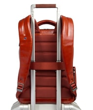 PIQUADRO BLUE SQUARE Fast-Check 14" Laptop-Rucksack Leder4 - PC-Rucks&auml;cke - 3