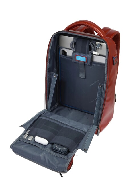 BLUE SQUARE Fast-Check 14" Laptop-Rucksack Leder4 - PC-Rucks&auml;cke