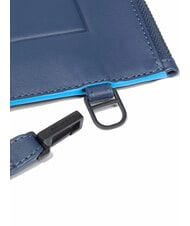 PIQUADRO ATLAS iPad-Tasche aus Leder f&uuml;r Herren Blau - Tablettmappe &amp; Organizer - 4