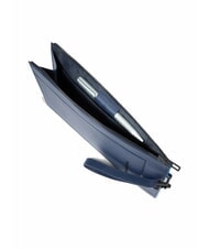 PIQUADRO ATLAS iPad-Tasche aus Leder f&uuml;r Herren Blau - Tablettmappe &amp; Organizer - 5