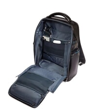 PIQUADRO BLUE SQUARE  15,6-Zoll-Laptop-Rucksack aus Leder MAHAGONI - PC-Rucks&auml;cke - 5