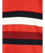 TOMMY HILFIGER TH KIDS Baumwollpullover f&uuml;r Kinder mit Rundhalsausschnitt tiefrot - Kinderpullover - 4