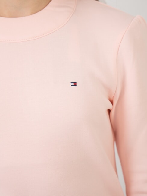 TH KIDS Lang&auml;rmeliges Kleid f&uuml;r M&auml;dchen rosa Kristall - Kleider f&uuml;r kleine M&auml;dchen