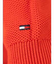 TOMMY HILFIGER TH KIDS Baumwollpullover f&uuml;r Kinder mit Rundhalsausschnitt tiefrot - Kinderpullover - 3