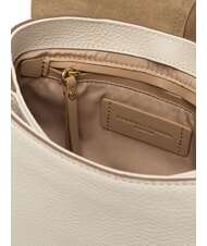 GIANNI CHIARINI HELENA ROUND Ledertasche mit doppeltem Schultergurt MARMOR - Damentaschen - 5