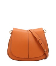 GIANNI CHIARINI HELENA ROUND Ledertasche mit doppeltem Schultergurt w&uuml;rzen - Damentaschen - 2