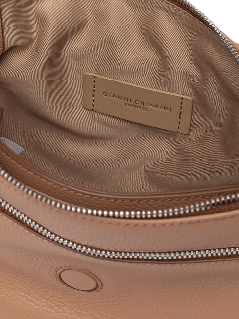 THREE Umh&auml;ngetasche aus Leder Ton - Damentaschen