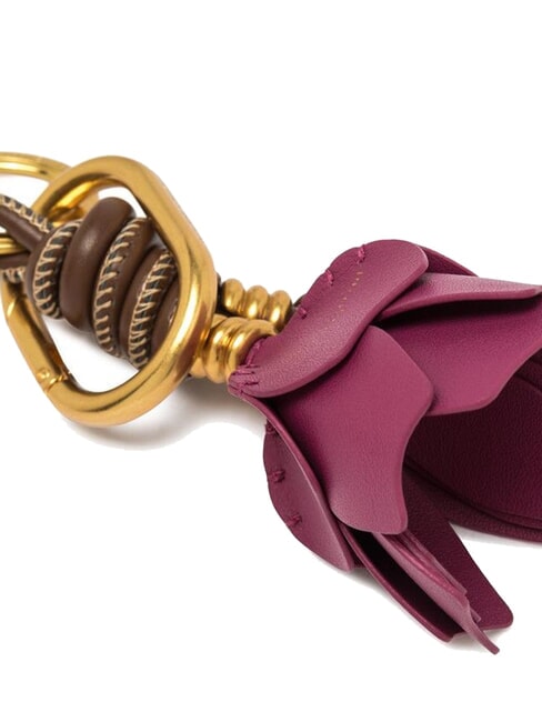 PC CHARMS Schl&uuml;sselanh&auml;nger mit Blumenanh&auml;nger rosa Salz - Schl&uuml;sselanh&auml;nger und Schl&uuml;sseletuis