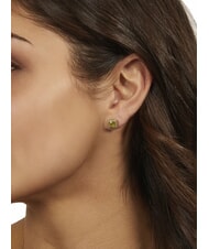 AMEN ICY DIAMONDS Quadratische Ohrh&auml;nger mit Zirkonia - Ohrringe