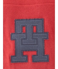 TOMMY HILFIGER TH Baumwollpullover mit Rundhalsausschnitt und Logo Rouge/Desert Sky Monogramm - Herrenpullover - 3