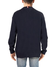 TOMMY HILFIGER TH Baumwollpullover mit Rundhalsausschnitt und Logo W&uuml;stenhimmel/W&uuml;stenhimmel-Monogramm - Herrenpullover - 2