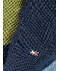 TOMMY HILFIGER TH Pullover aus Wollmischgewebe mit Rundhalsausschnitt W&uuml;stenhimmel/Putting Green - Herrenpullover - 3