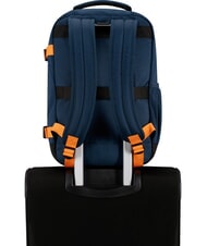 AMERICAN TOURISTER TAKE2CABIN S Underseater-Rucksack ok Ryanair Dunkelmarineblau/Strahlendes Orange - Rucks&auml;cke f&uuml;r Schule &amp; Freizeit - 3