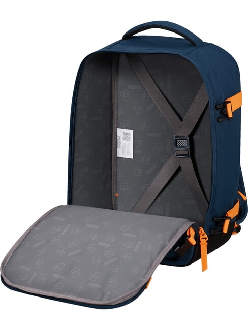 TAKE2CABIN S Underseater-Rucksack ok Ryanair Dunkelmarineblau/Strahlendes Orange - Rucks&auml;cke f&uuml;r Schule &amp; Freizeit