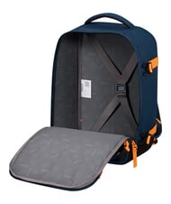AMERICAN TOURISTER TAKE2CABIN S Underseater-Rucksack ok Ryanair Dunkelmarineblau/Strahlendes Orange - Rucks&auml;cke f&uuml;r Schule &amp; Freizeit - 4