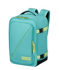 AMERICAN TOURISTER TAKE2CABIN S Underseater-Rucksack ok Ryanair staubiges T&uuml;rkis/Limette - Rucks&auml;cke f&uuml;r Schule &amp; Freizeit - 2