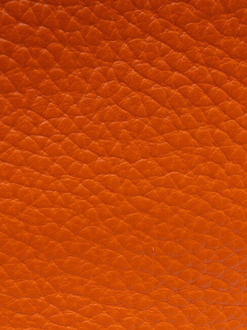 PENELOPE Umh&auml;ngetasche aus Leder mit Schultergurt Korallen-Natur - Damentaschen