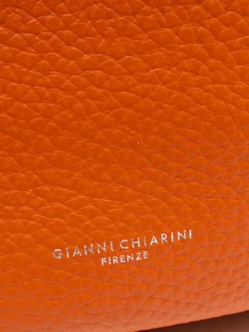 DORY Schultertasche aus Leder Korallen-Natur - Damentaschen