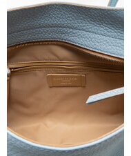 GIANNI CHIARINI MINERVA Einkaufstasche aus Leder Himmel - Damentaschen - 5