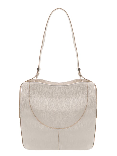 MINERVA Umh&auml;ngetasche aus Leder Sand - Damentaschen