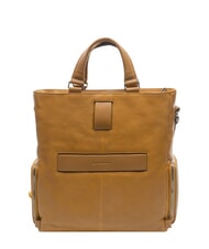 PIQUADRO CAMPIONARIO - RONNIE PC-Halter aus Bora-Leder Gelb - Damentaschen - 4