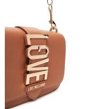 LOVE MOSCHINO LOVEBUG Mini-Umh&auml;ngetasche Kamel - Damentaschen - 3