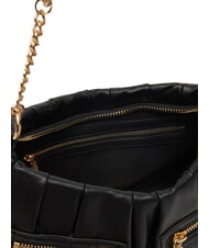 LOVE MOSCHINO BAGGY Schultertasche mit F&auml;chern Schwarz - Damentaschen - 4