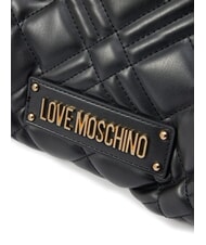 LOVE MOSCHINO QUILTED Handtasche mit Schulterriemen Schwarz - Damentaschen - 3